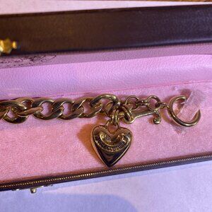 Vintage Juicy Couture Heart Bracelet (gold color)